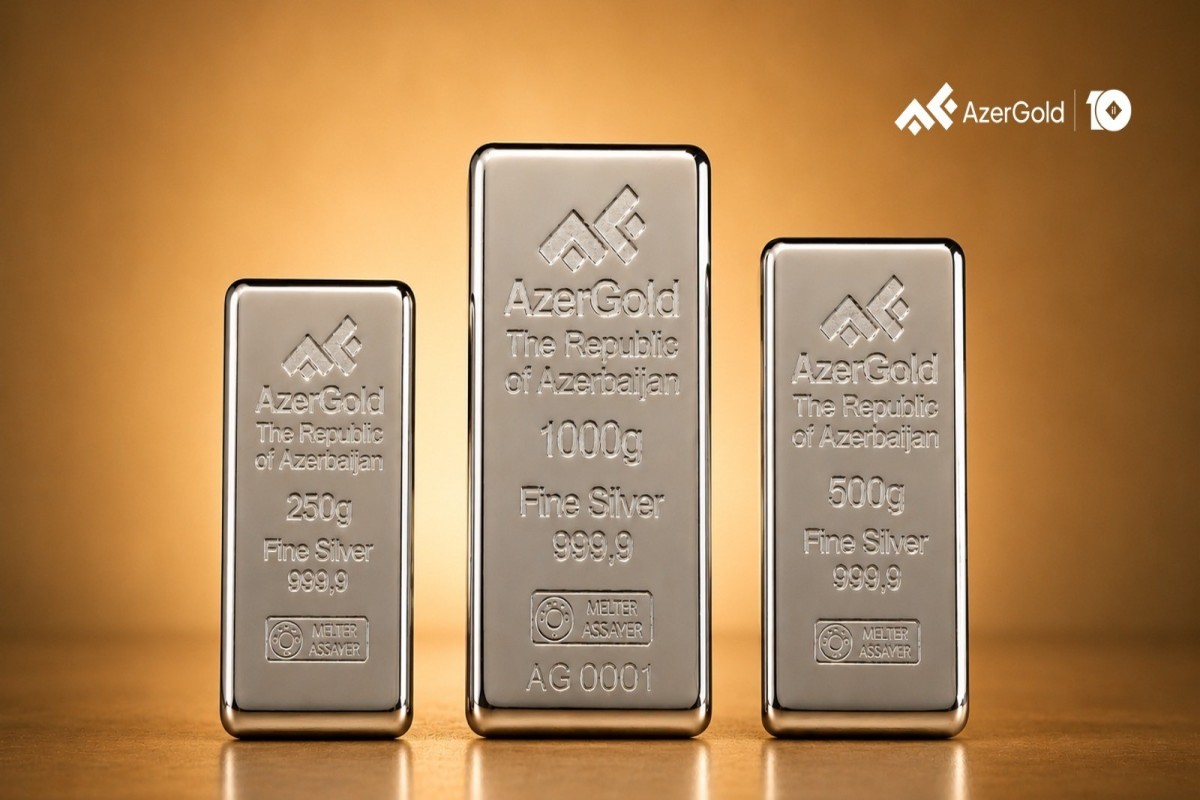 “AzerGold” ilk dəfə yerli bazara gümüş külçələr təqdim etməyə hazırlaşır